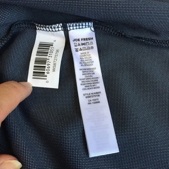 NWT - Joe Fresh, Women’s Gray Stretch Miniskirt. Size S. - Picture 6 of 15